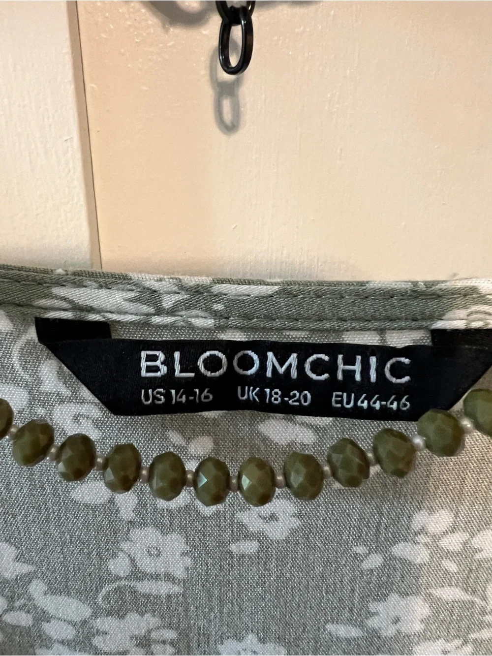 BloomChic Olive Green Floral Maxi Dress - Picture 5 of 8